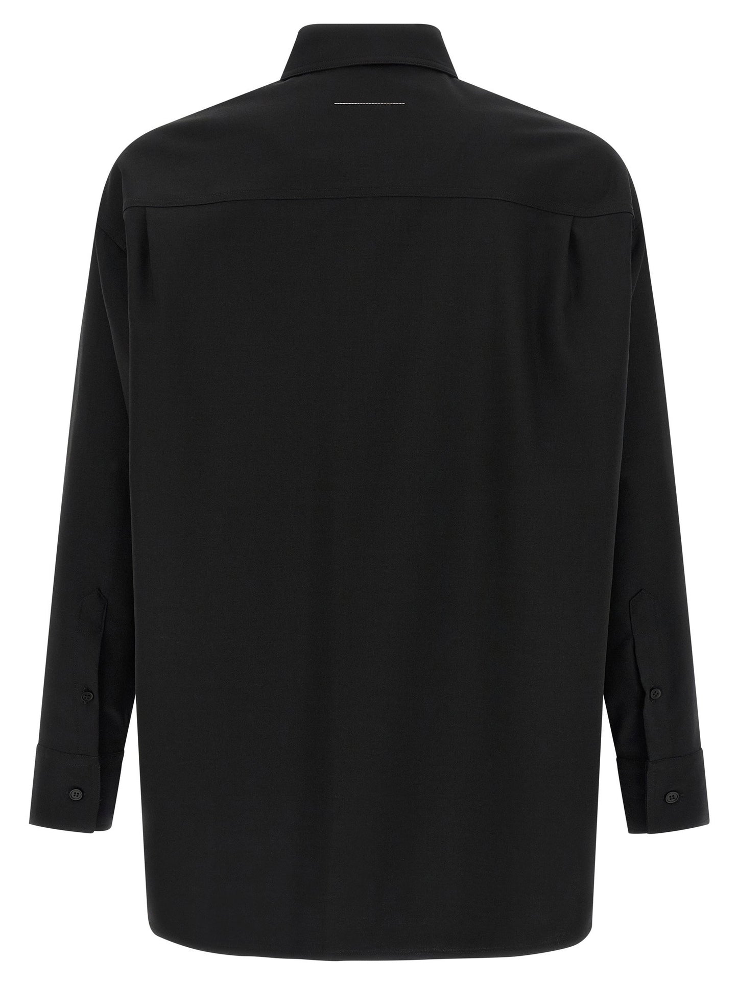 Mm6 Maison Margiela Jacquard Label Shirt