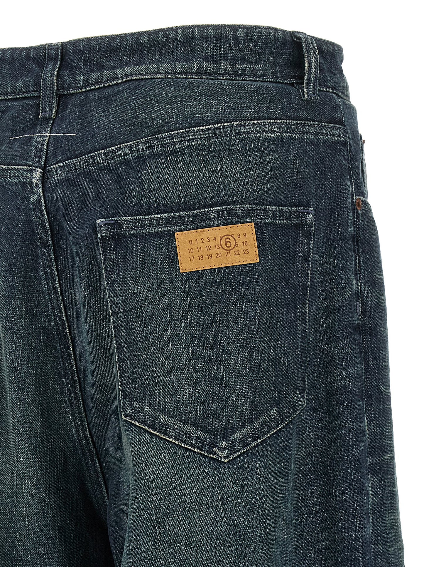 Mm6 Maison Margiela Numeric Signature Mm6 Jeans