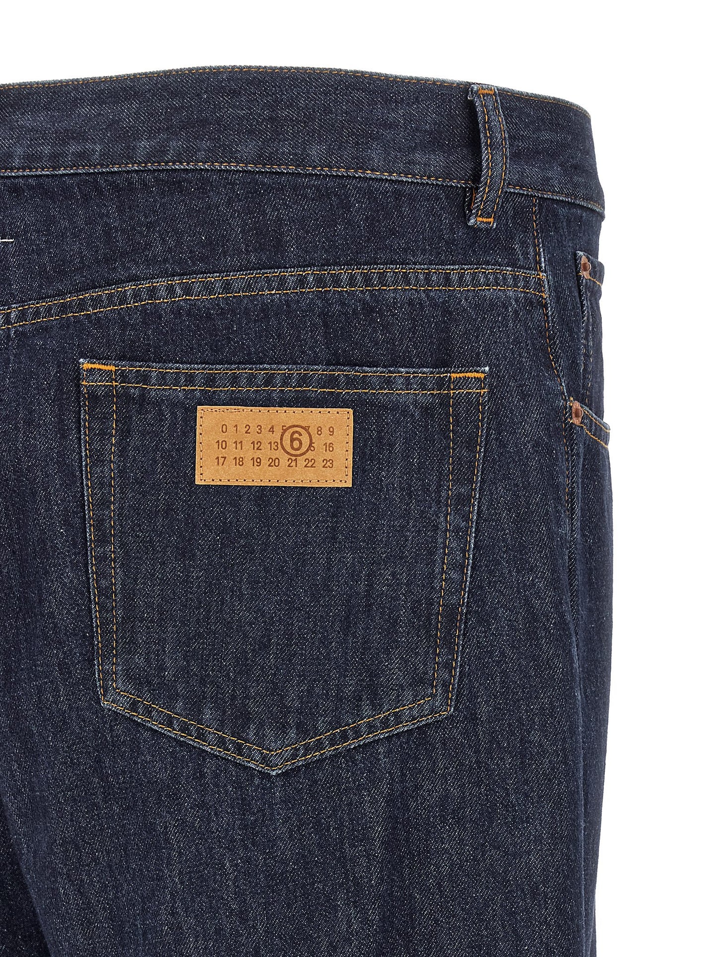 Mm6 Maison Margiela Patchwork Insert Jeans