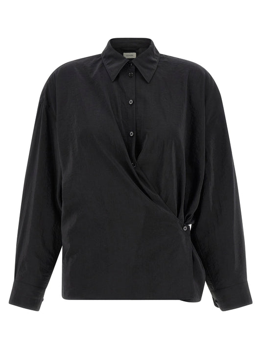 Lemaire Straight Collar Twisted Shirt