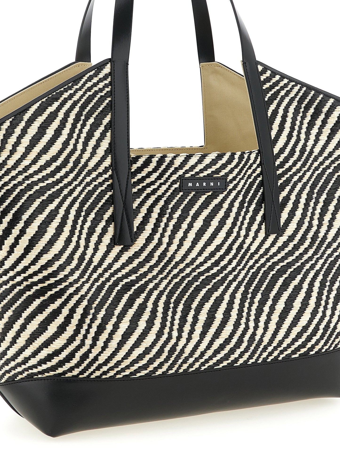 Marni Waves Shopping Bag