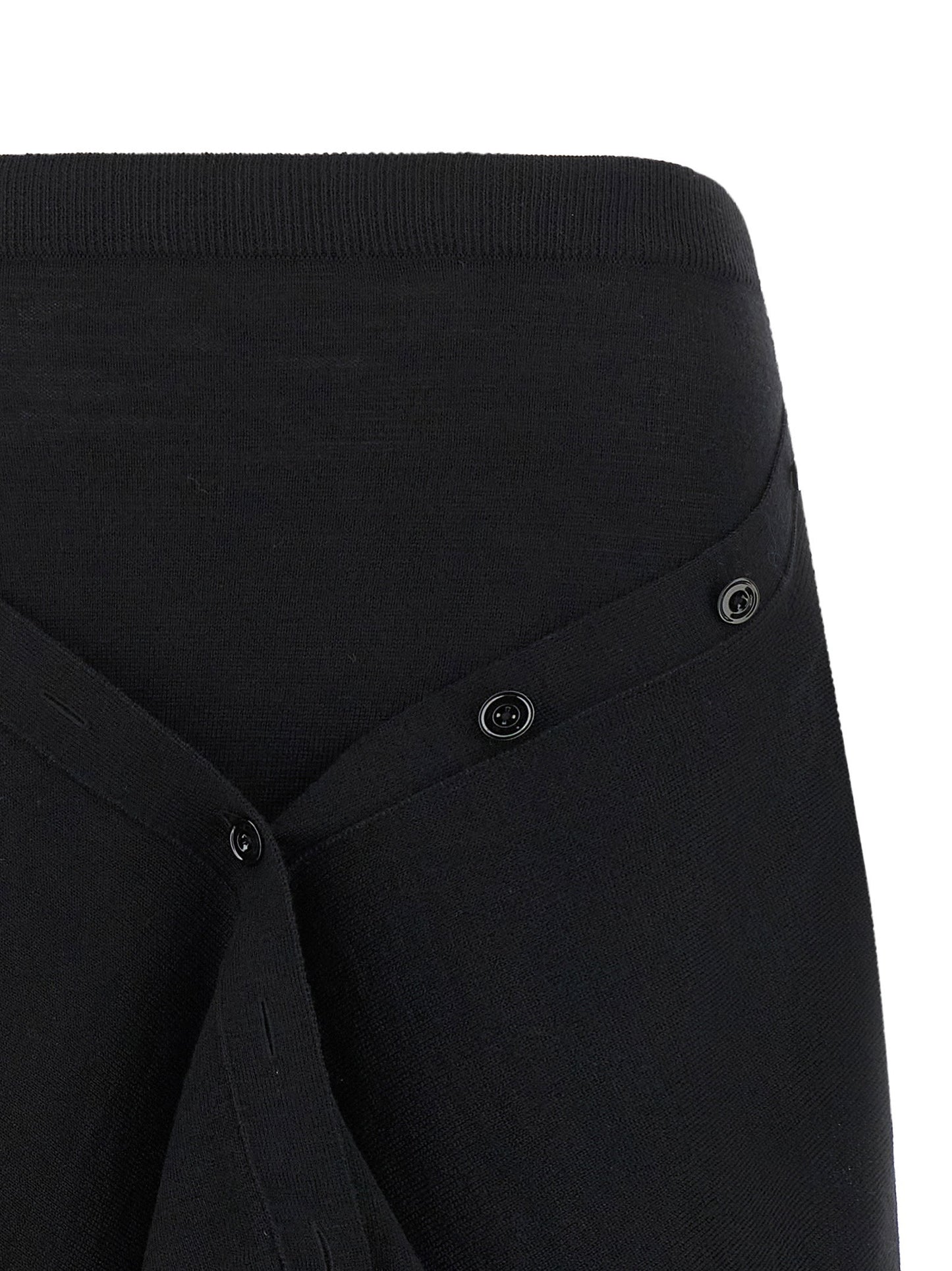 Lemaire Button Asymmetrical Skirt