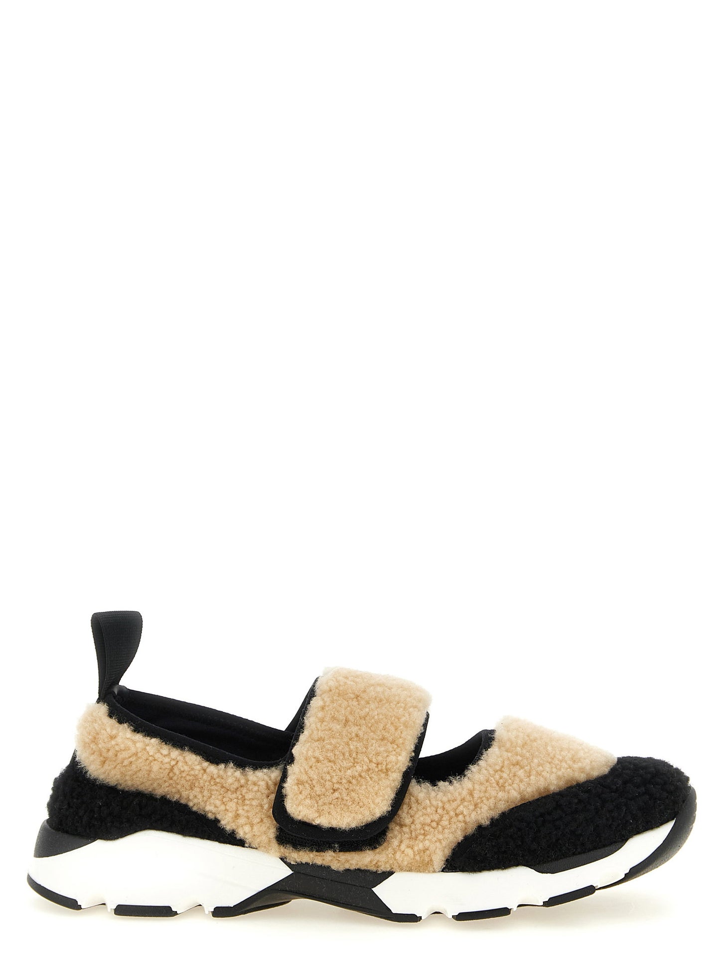 Marni Mary Jane Fur Sneakers