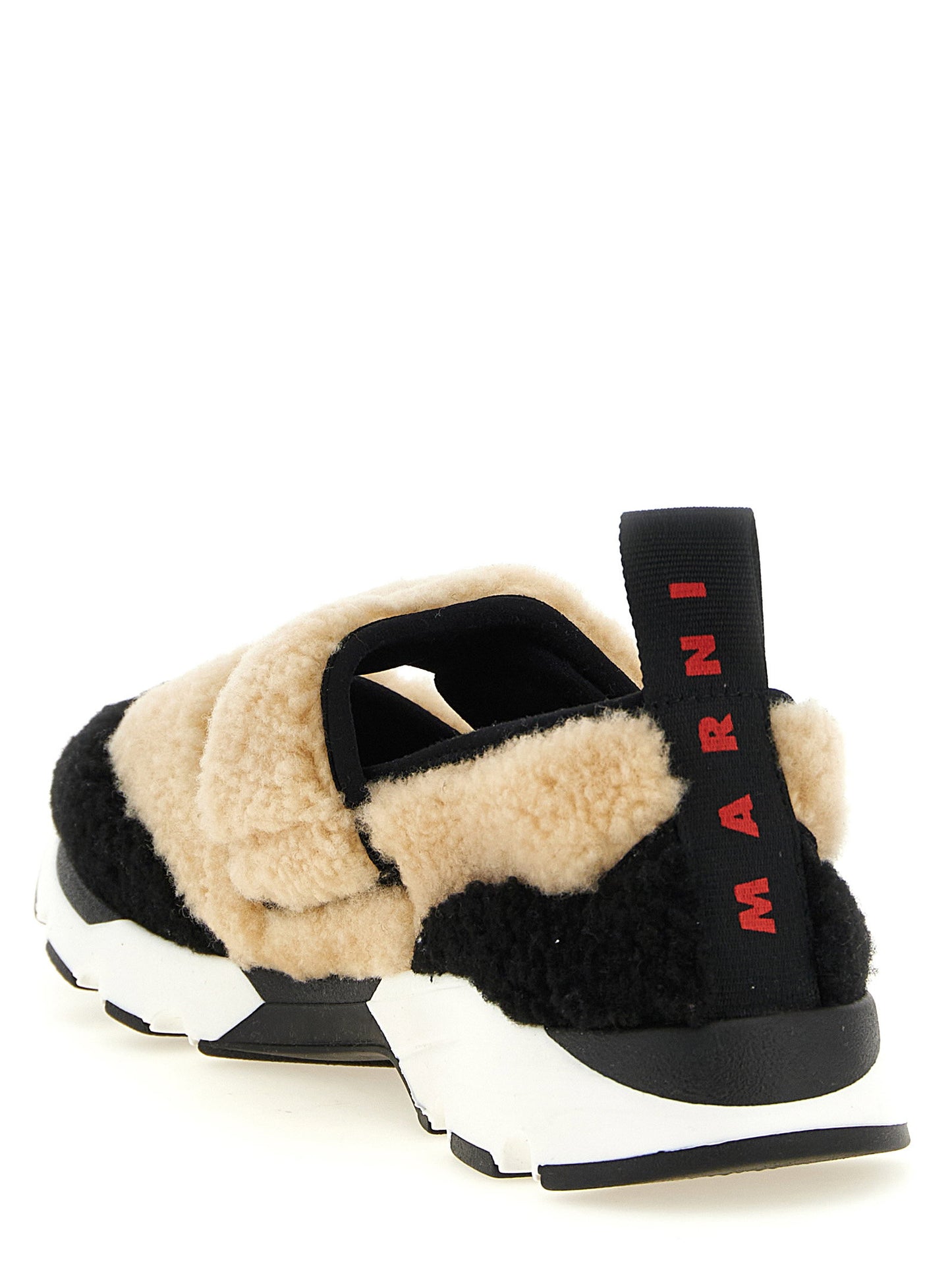 Marni Mary Jane Fur Sneakers