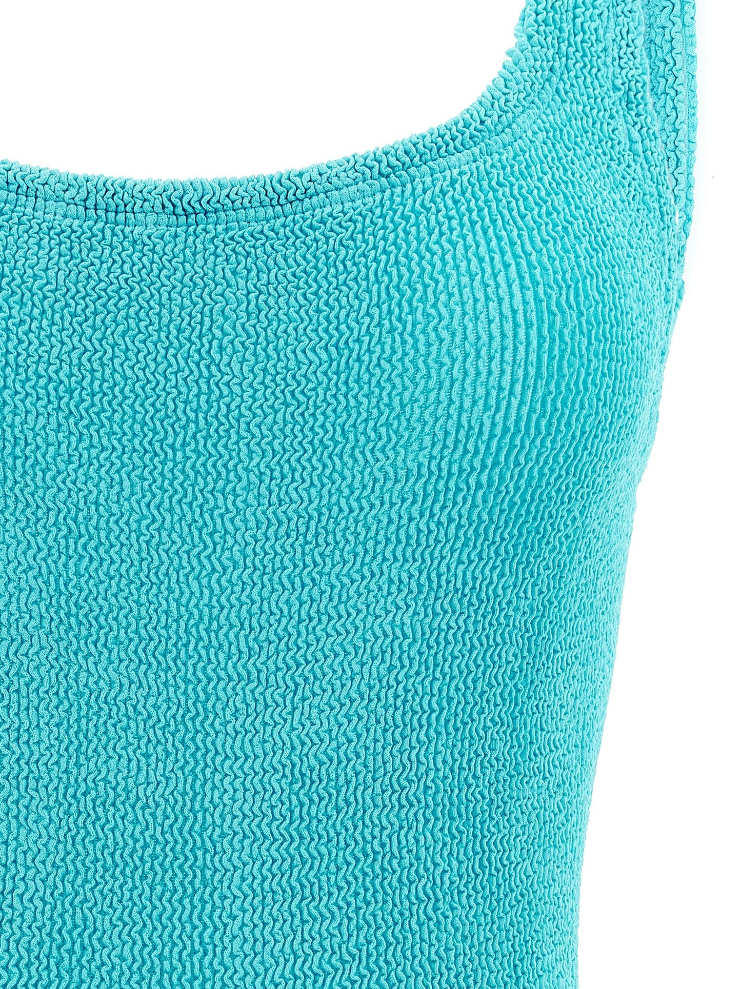 Hunza G Square Neck One-piece Swimsuit