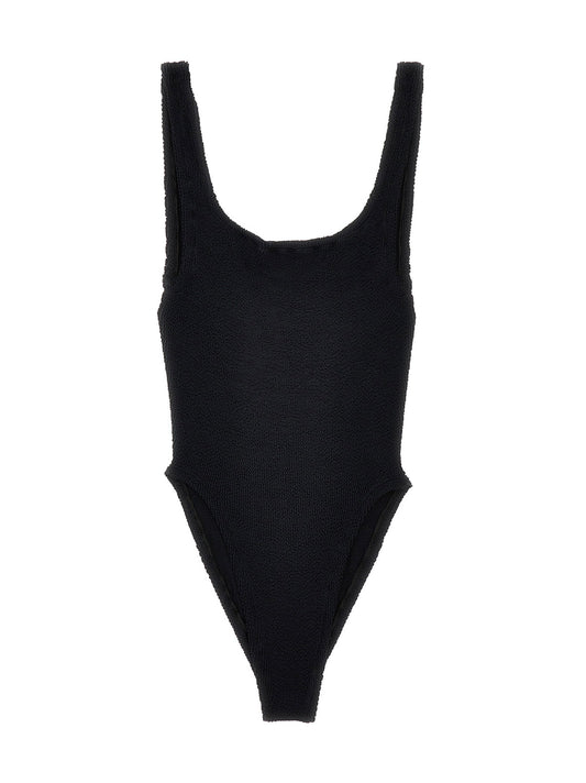Hunza G Square Neck One-piece Swimsuit