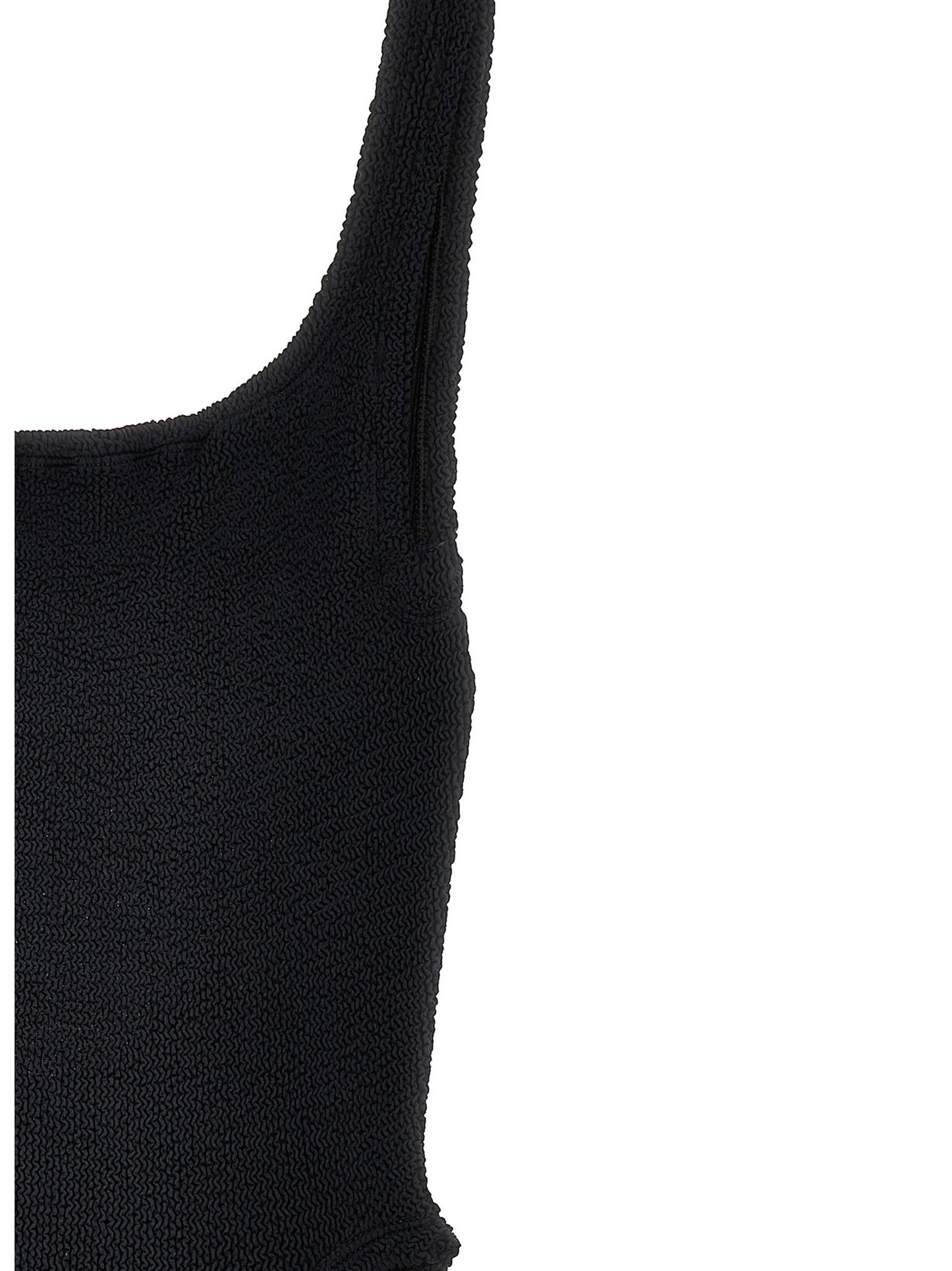 Hunza G Square Neck One-piece Swimsuit