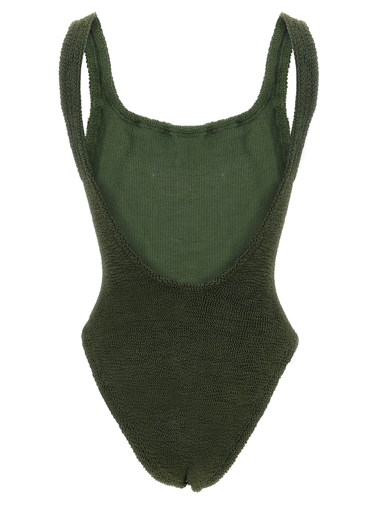 Hunza G Square Neck One-piece Swimsuit