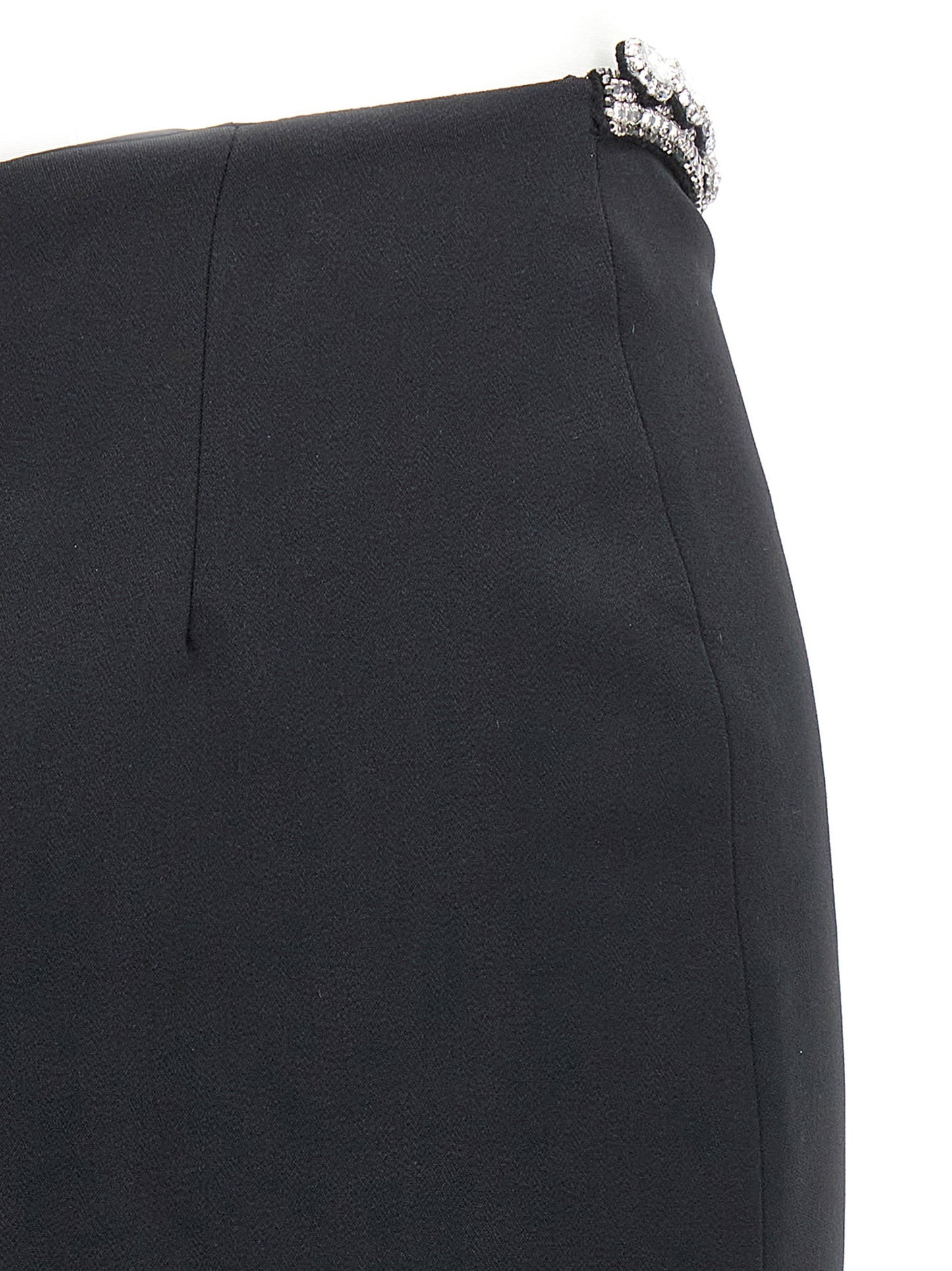 David Koma Puffer Circle Embroidery Skirt