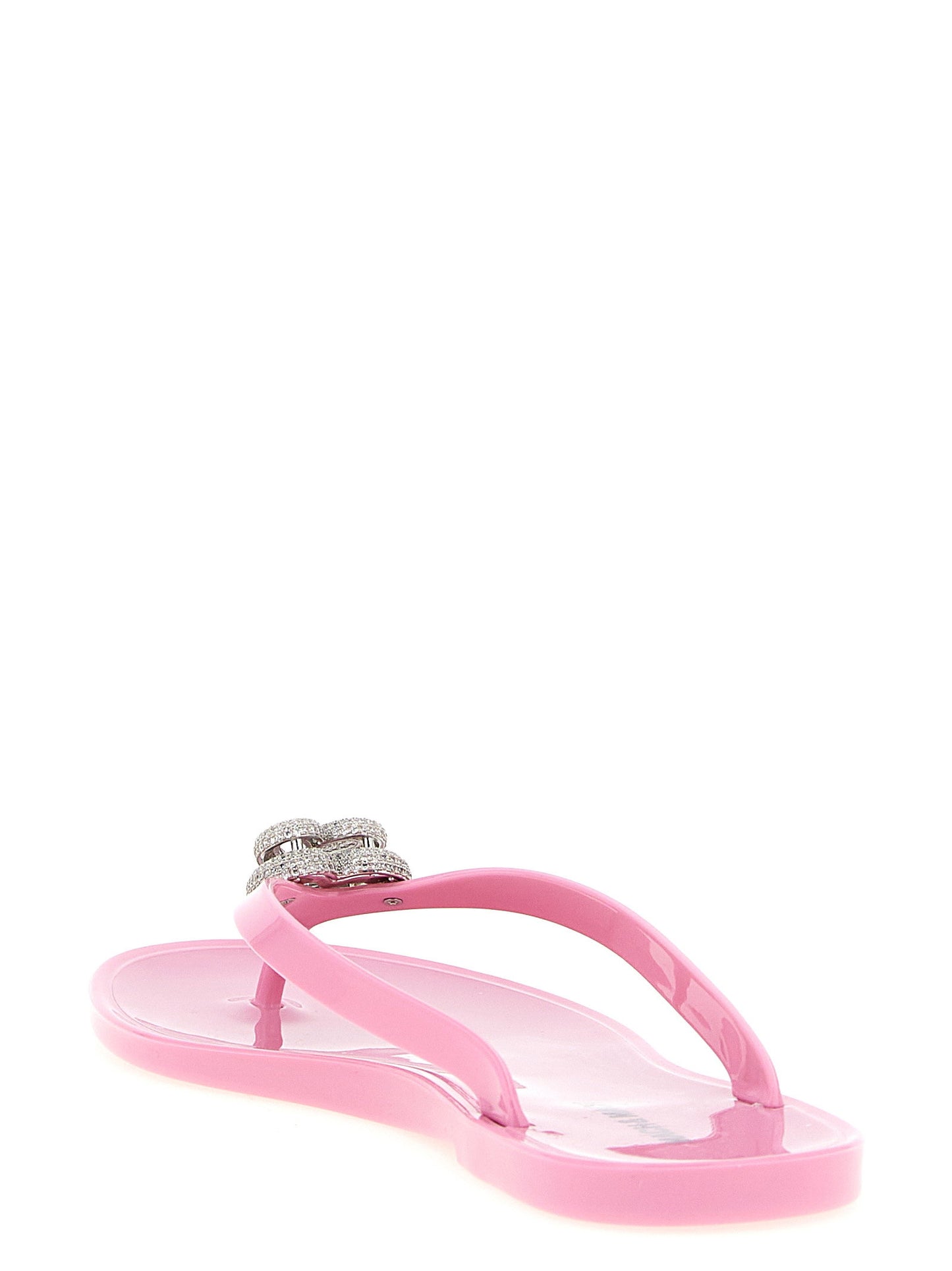 Mach & Mach Double Heart Sandals