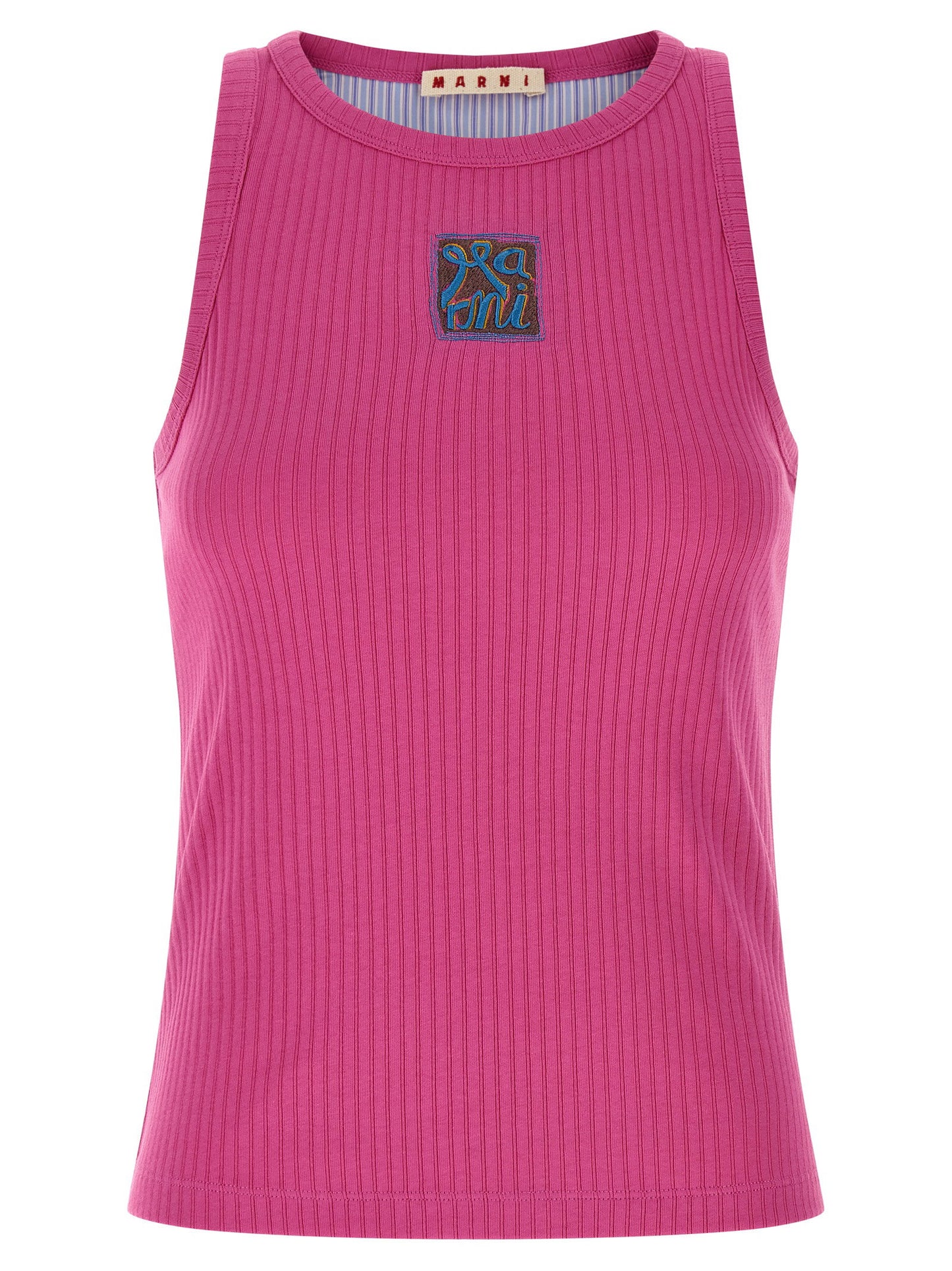 Marni Logo Patch Tank Top