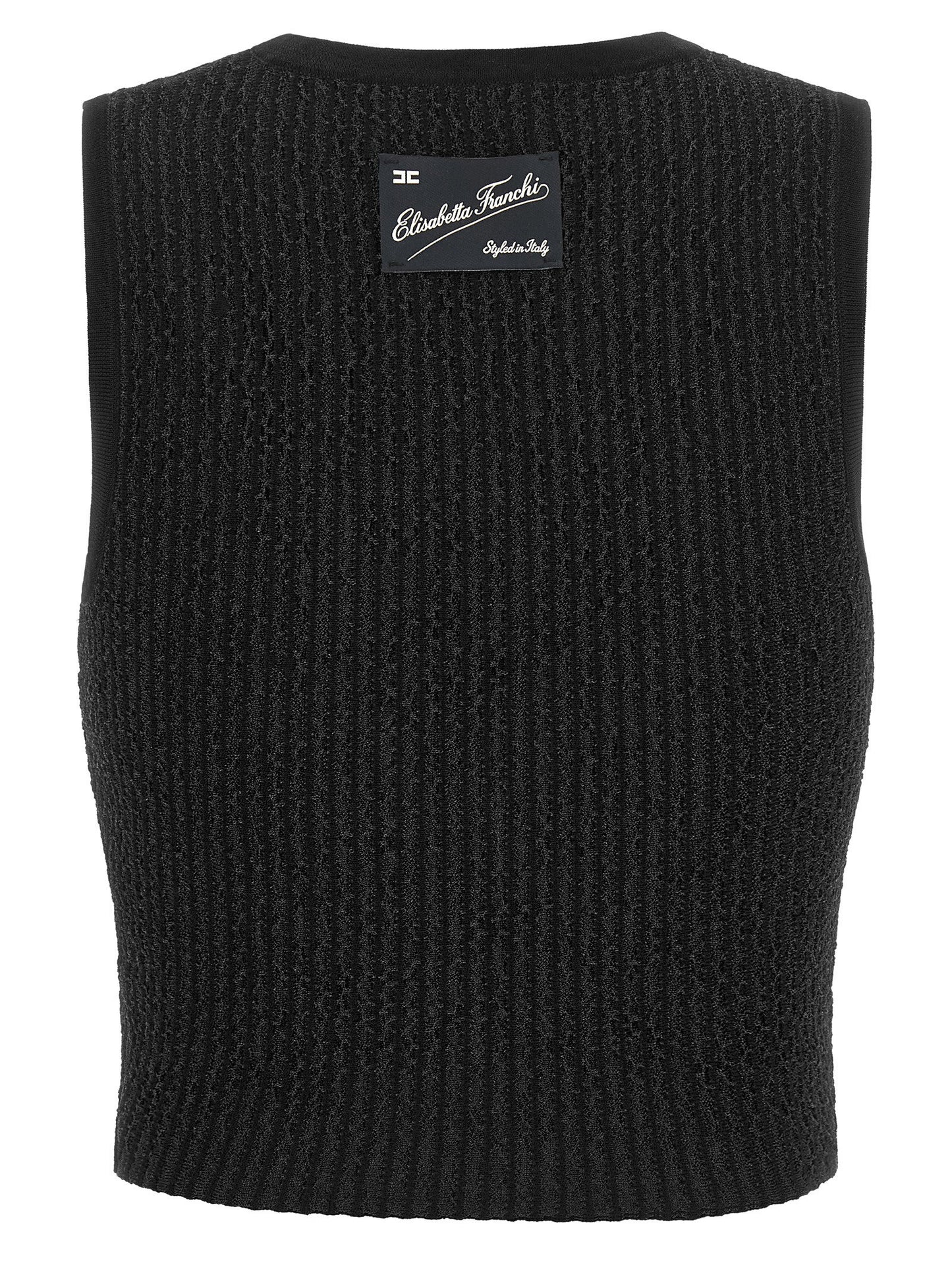 Elisabetta Franchi Top Tricot