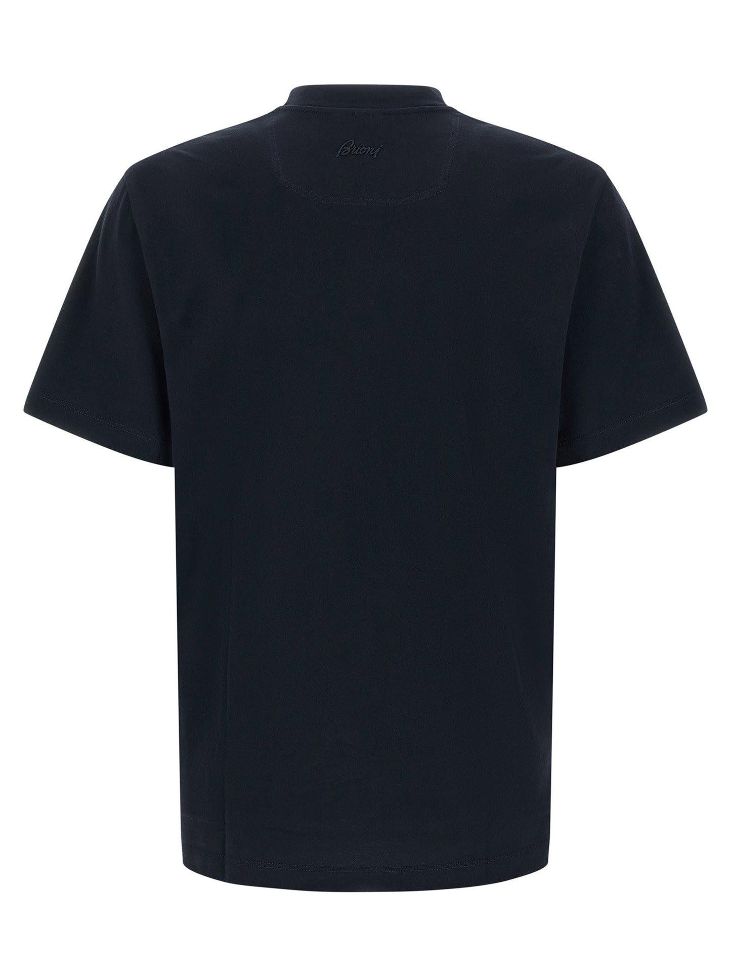 Brioni Logo Embroidery T-shirt