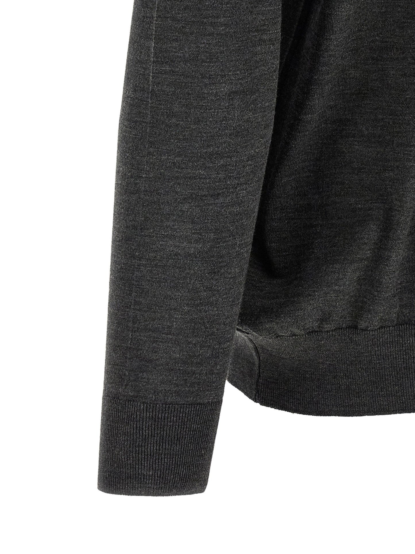 Kiton Wool Polo Shirt 14 Microns