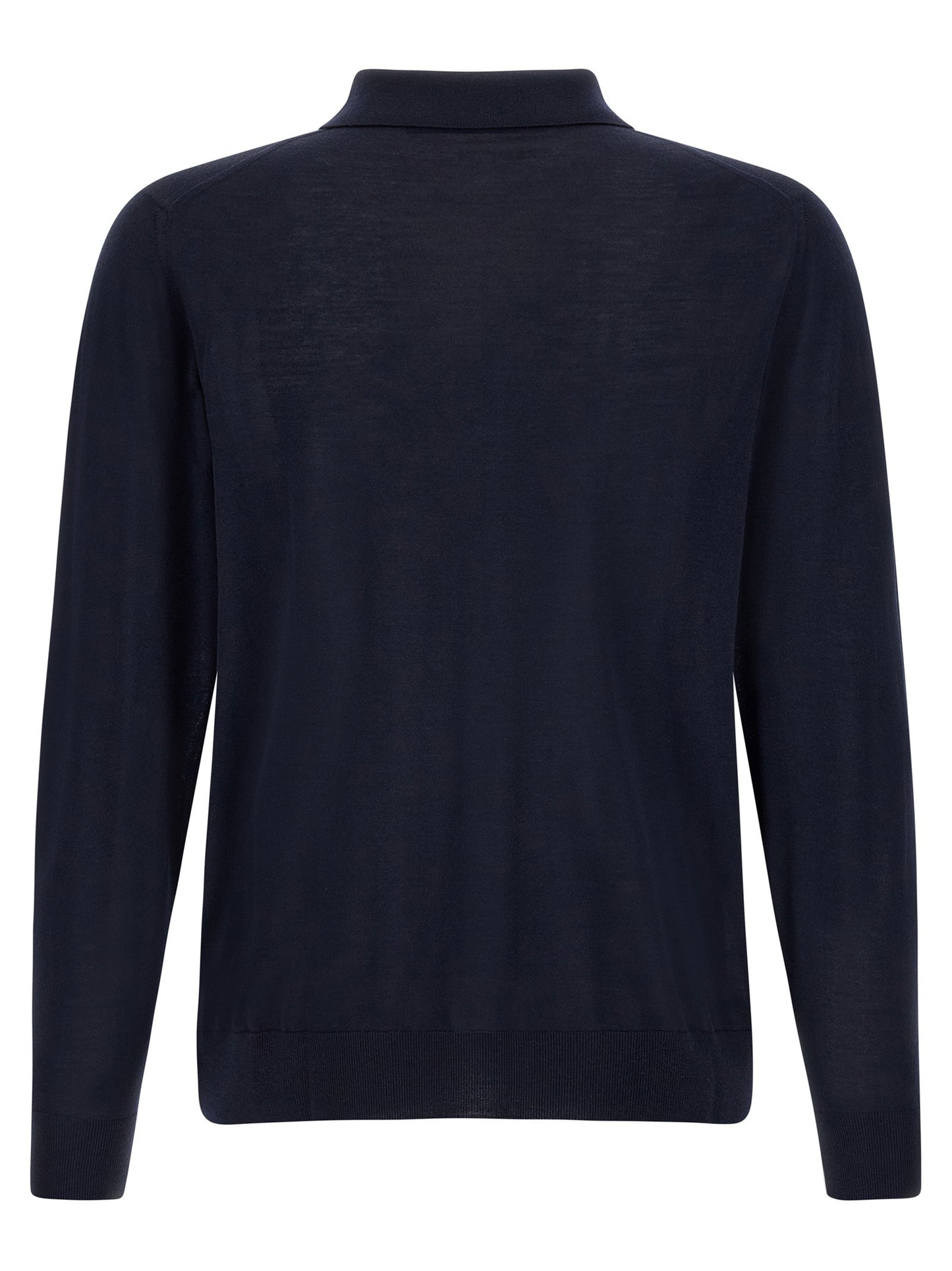 Kiton Wool Polo Shirt 14 Microns