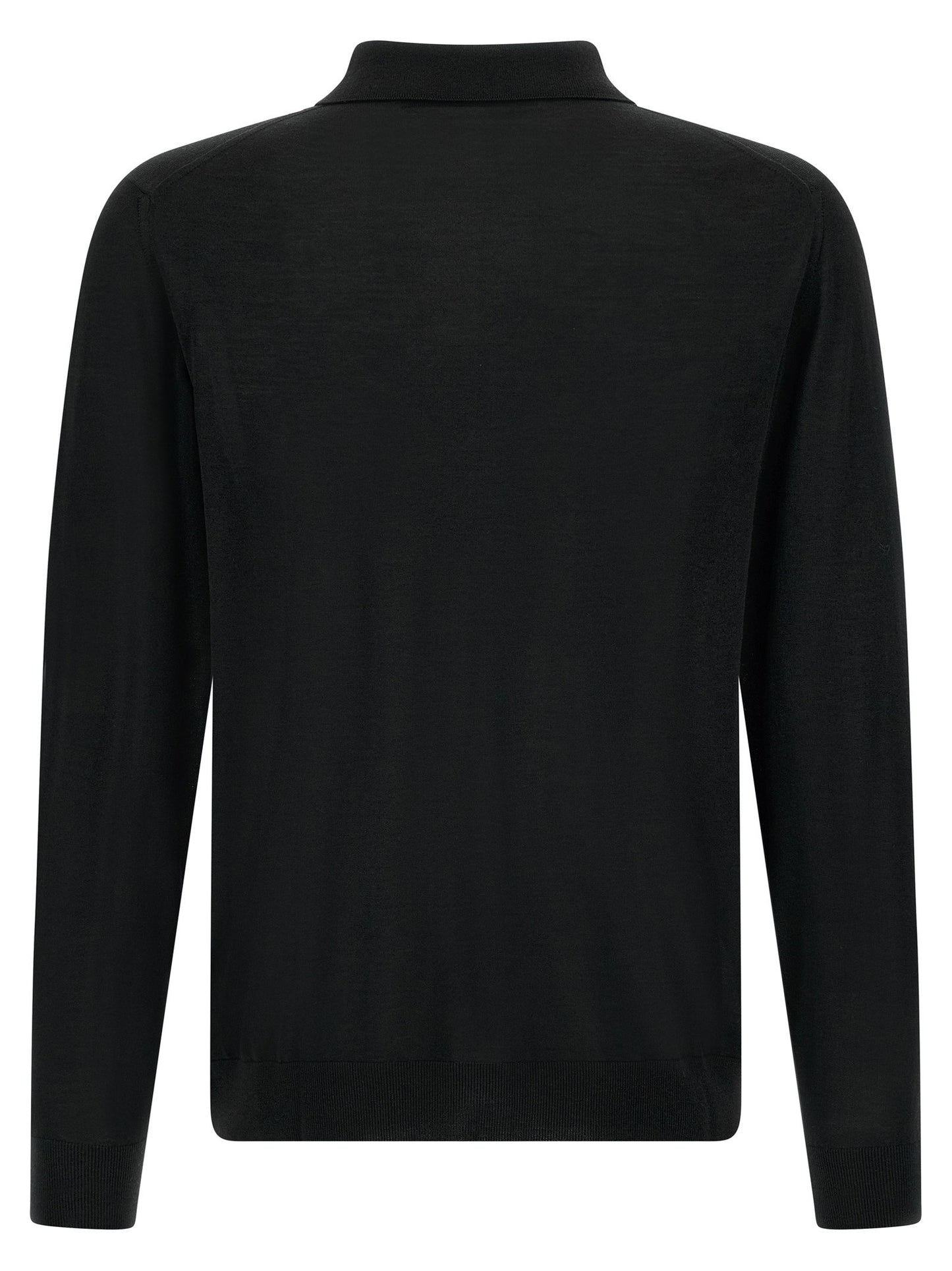 Kiton Wool Polo Shirt 14 Microns