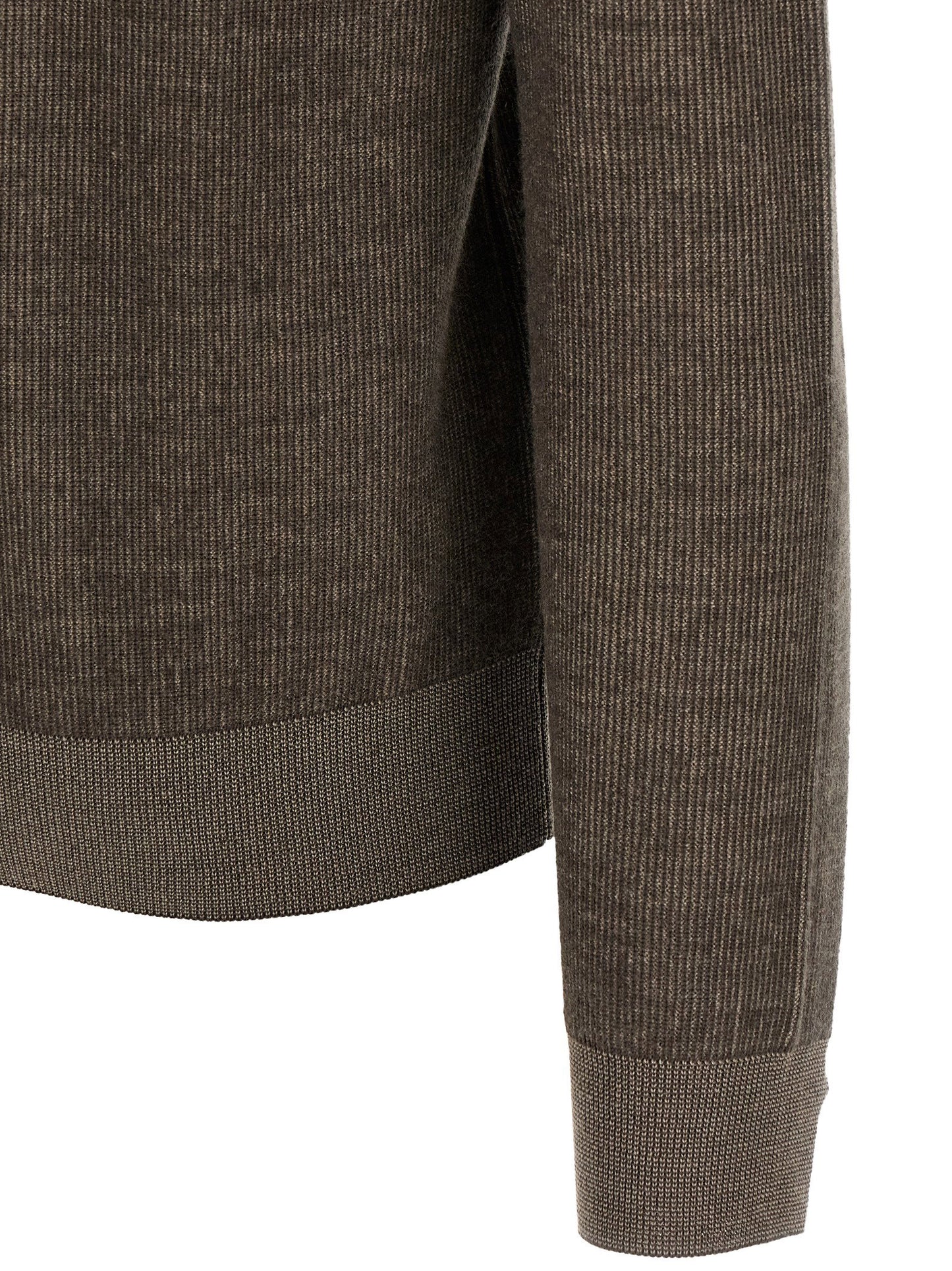 Brioni Vanisé Weave Sweater