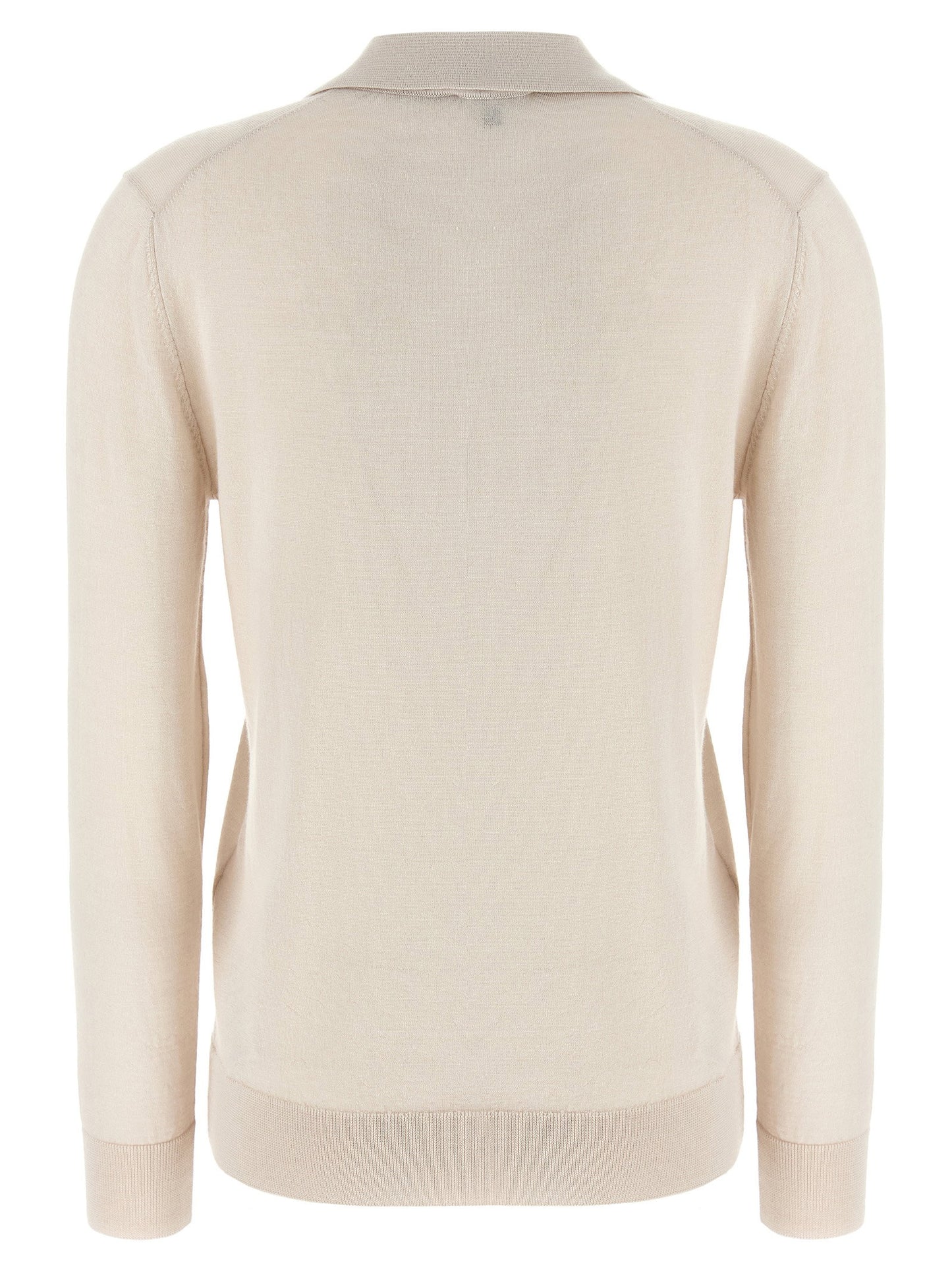 Brioni Cashmere And Silk Polo Shirt