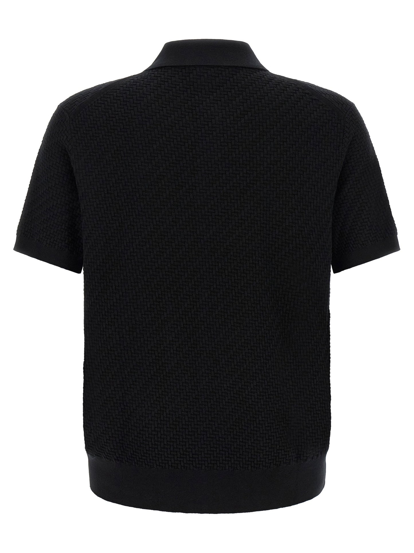 Brioni Trama Weaving Polo