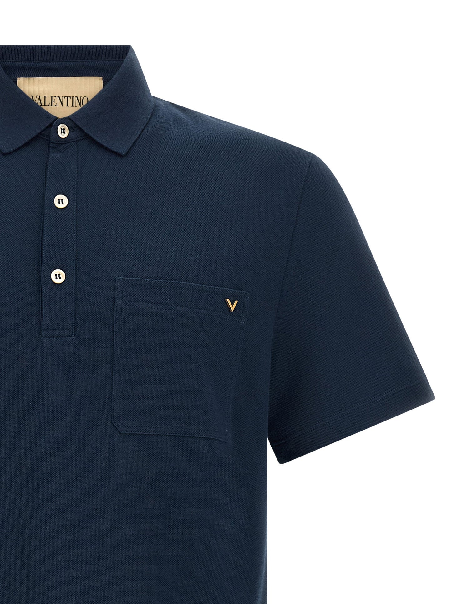 Valentino Garavani Vgold Polo Shirt
