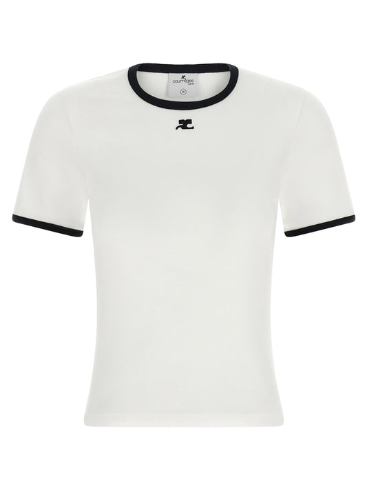 Courreges Signature Contrast T-shirt