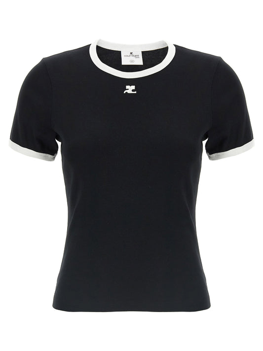 Courreges Signature Contrast T-shirt
