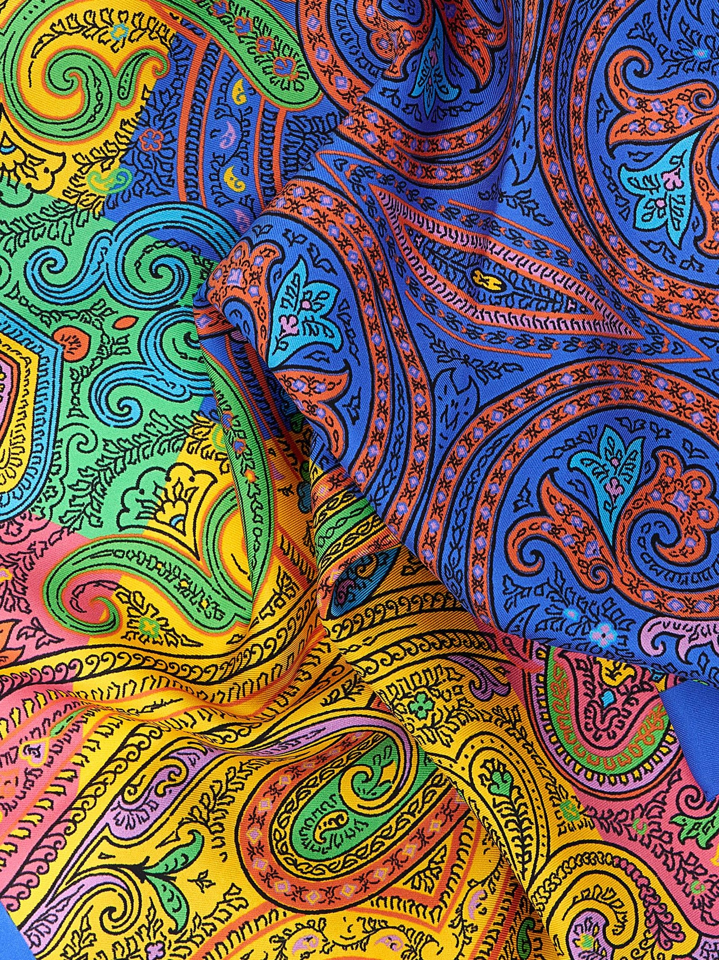 Etro Floral Paisley Scarf