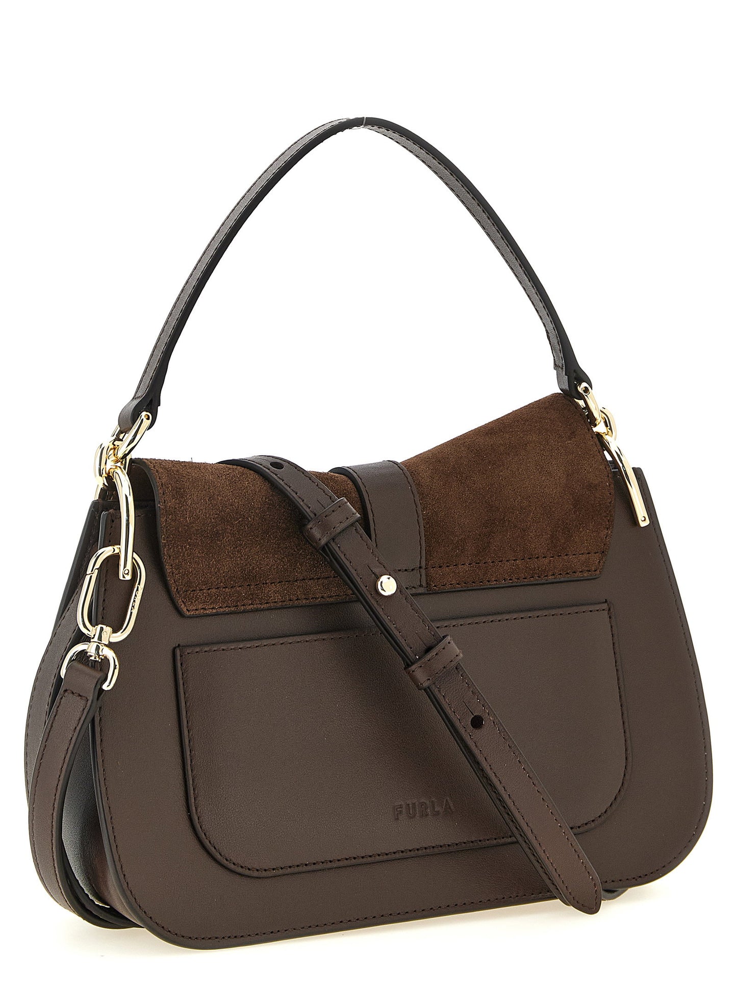 Furla Flow M Buckle Handbag