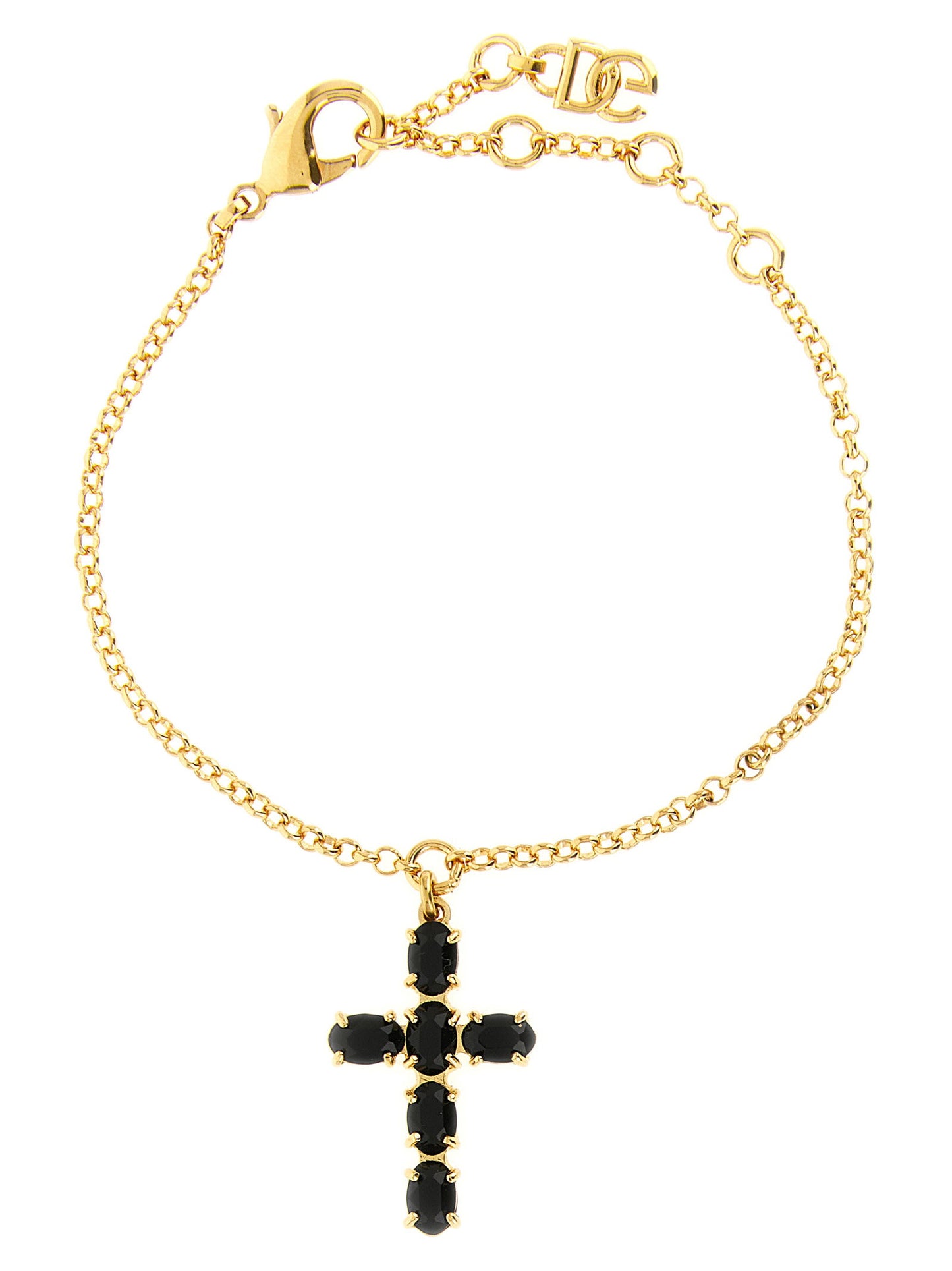 Dolce & Gabbana Crystal Cross Bracelet