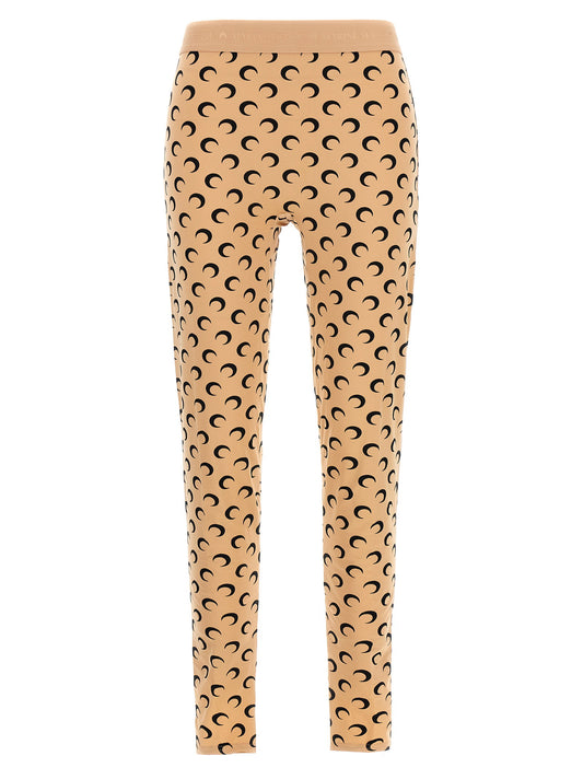 Marine Serre Moon Printed Leggings