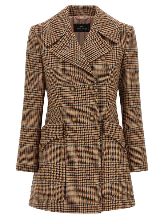 Etro Prince Of Wales Coat