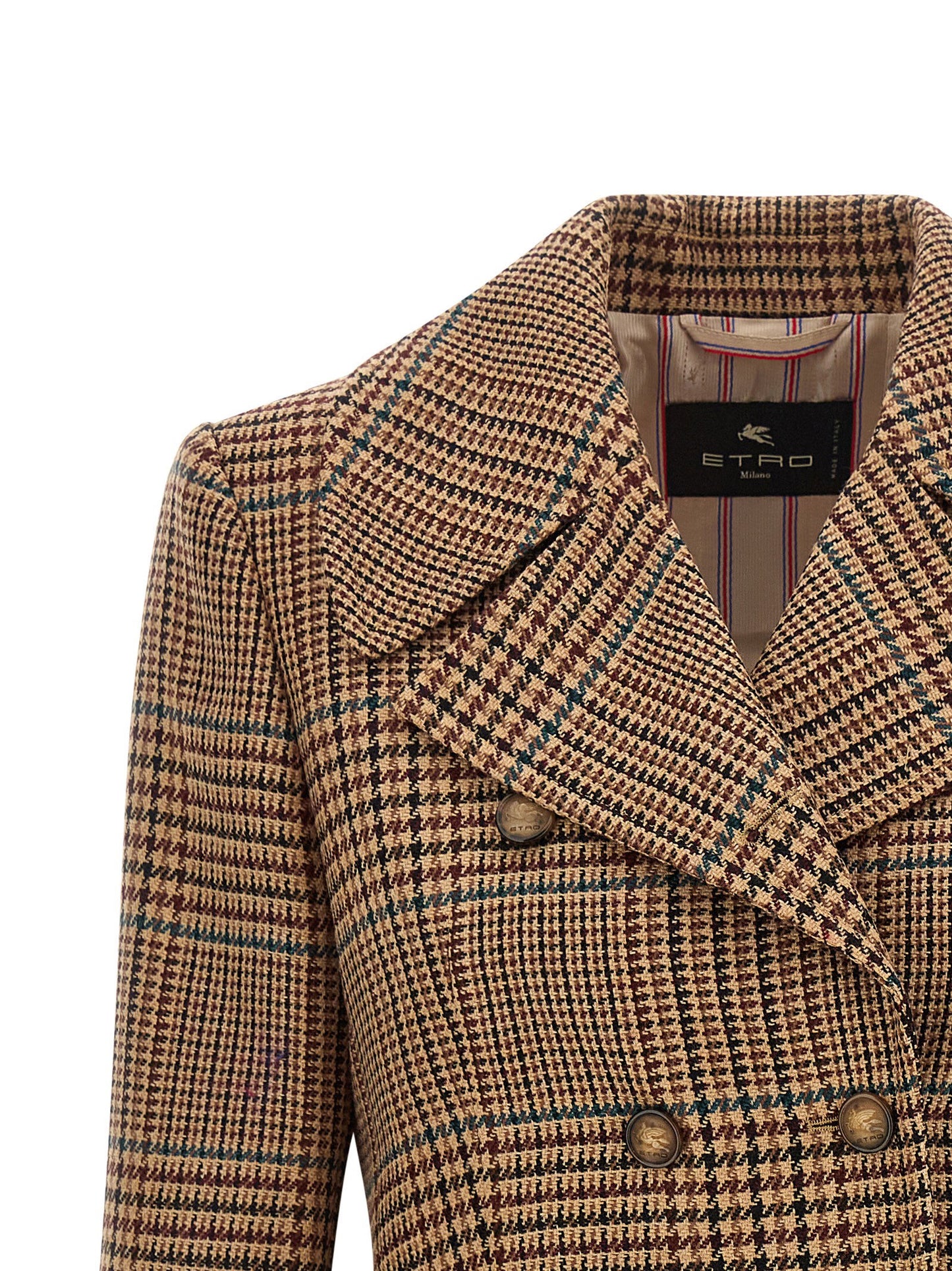 Etro Prince Of Wales Coat