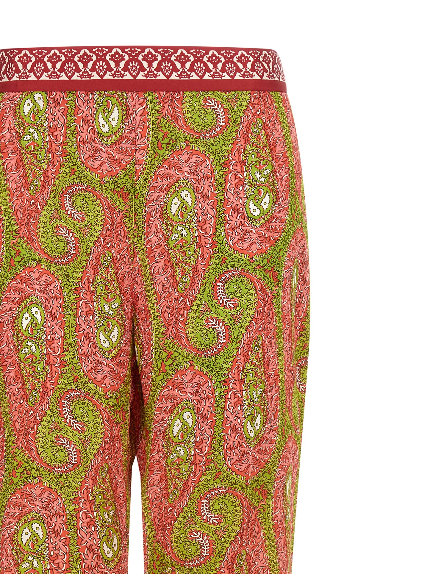 Etro Paisley Foliage Pants