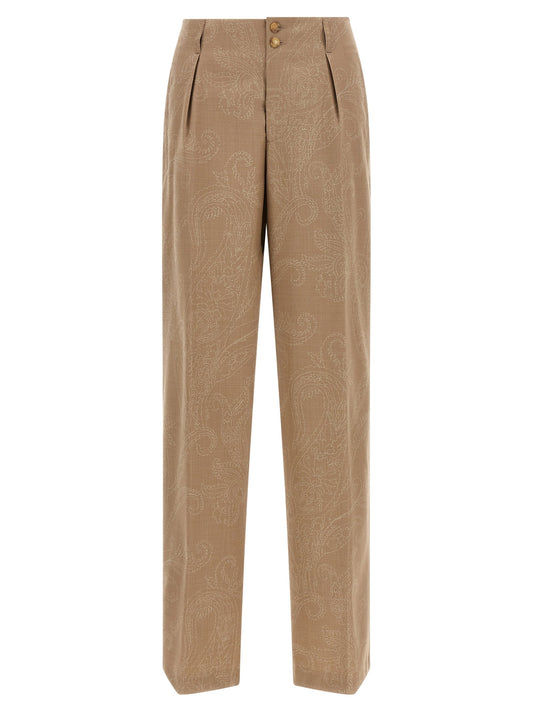Etro Paisley Jacquard Pants