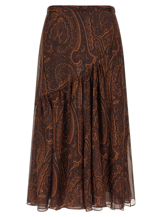 Etro Paisley Skirt