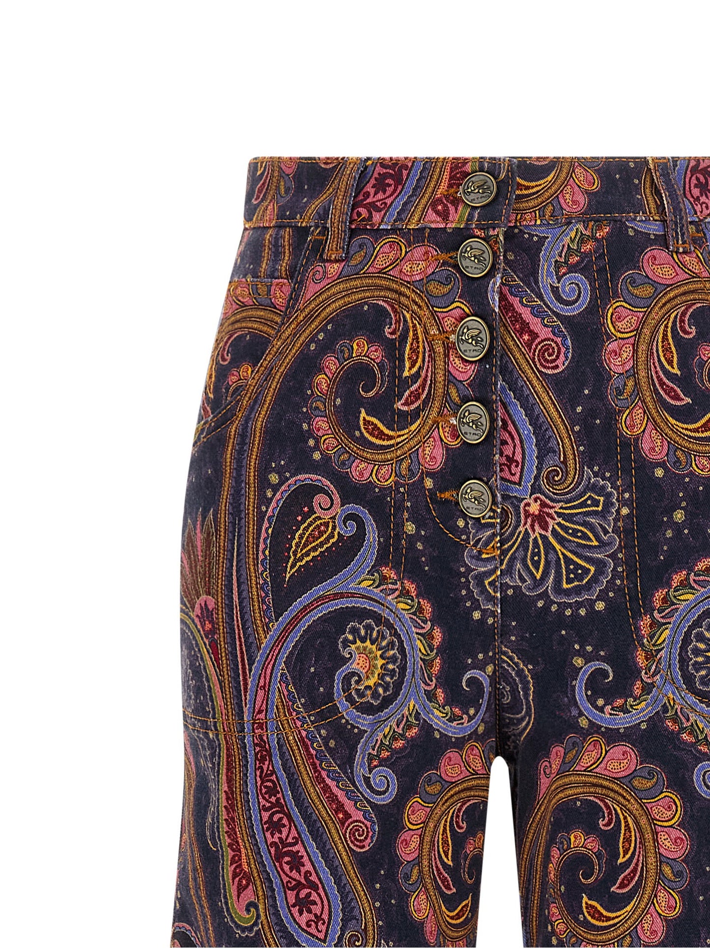 Etro Jeans Paisley