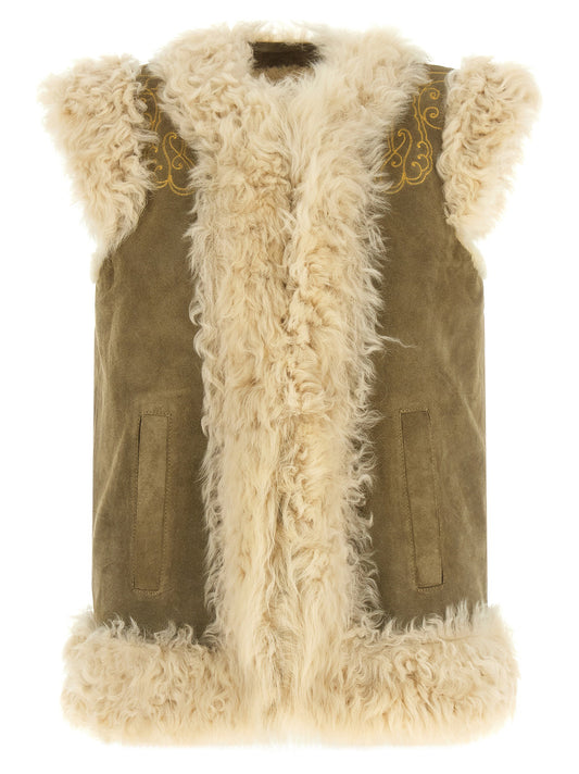 Etro Peacock Embroidery Vest