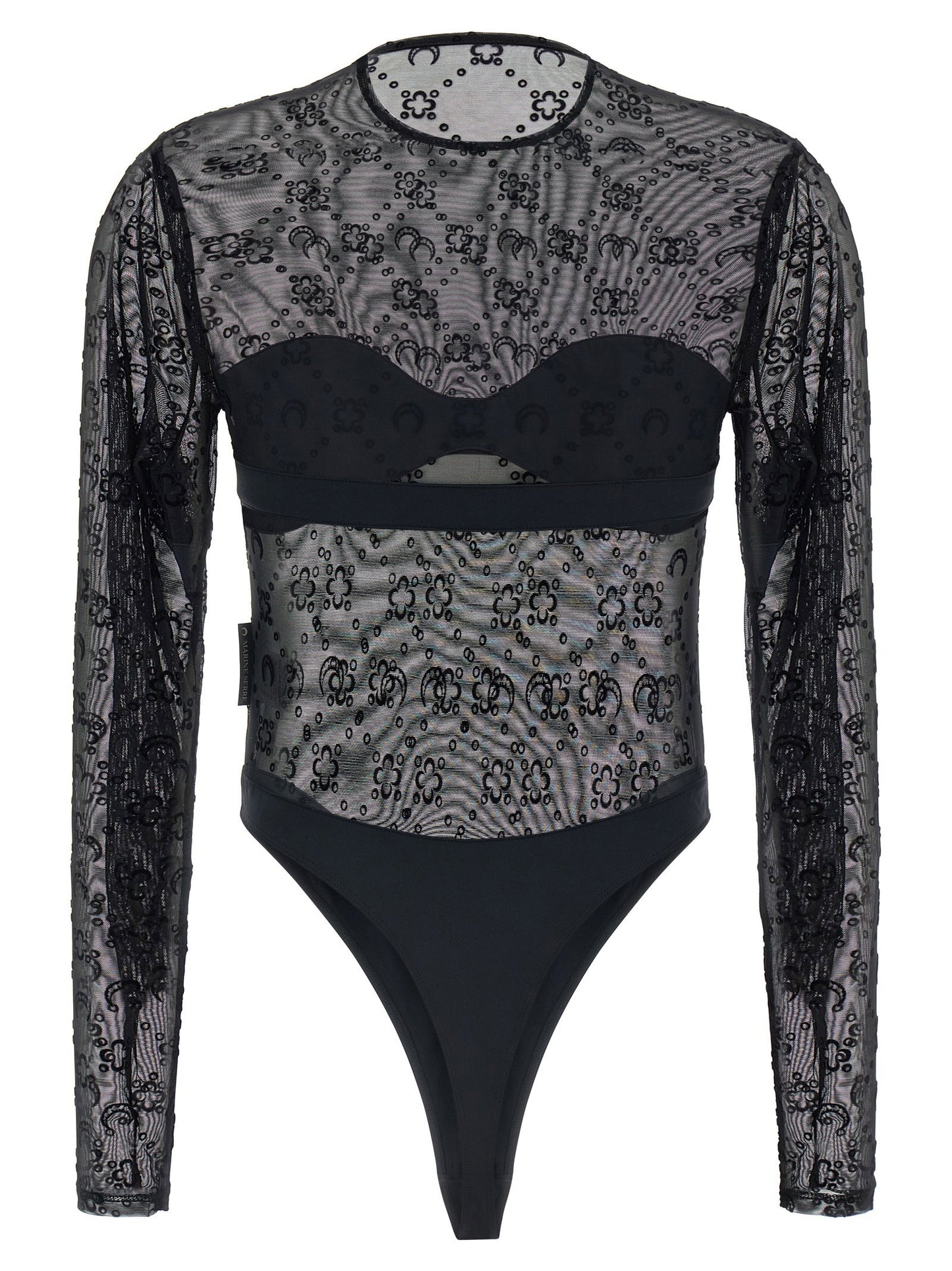 Marine Serre Moonogram Bodysuit