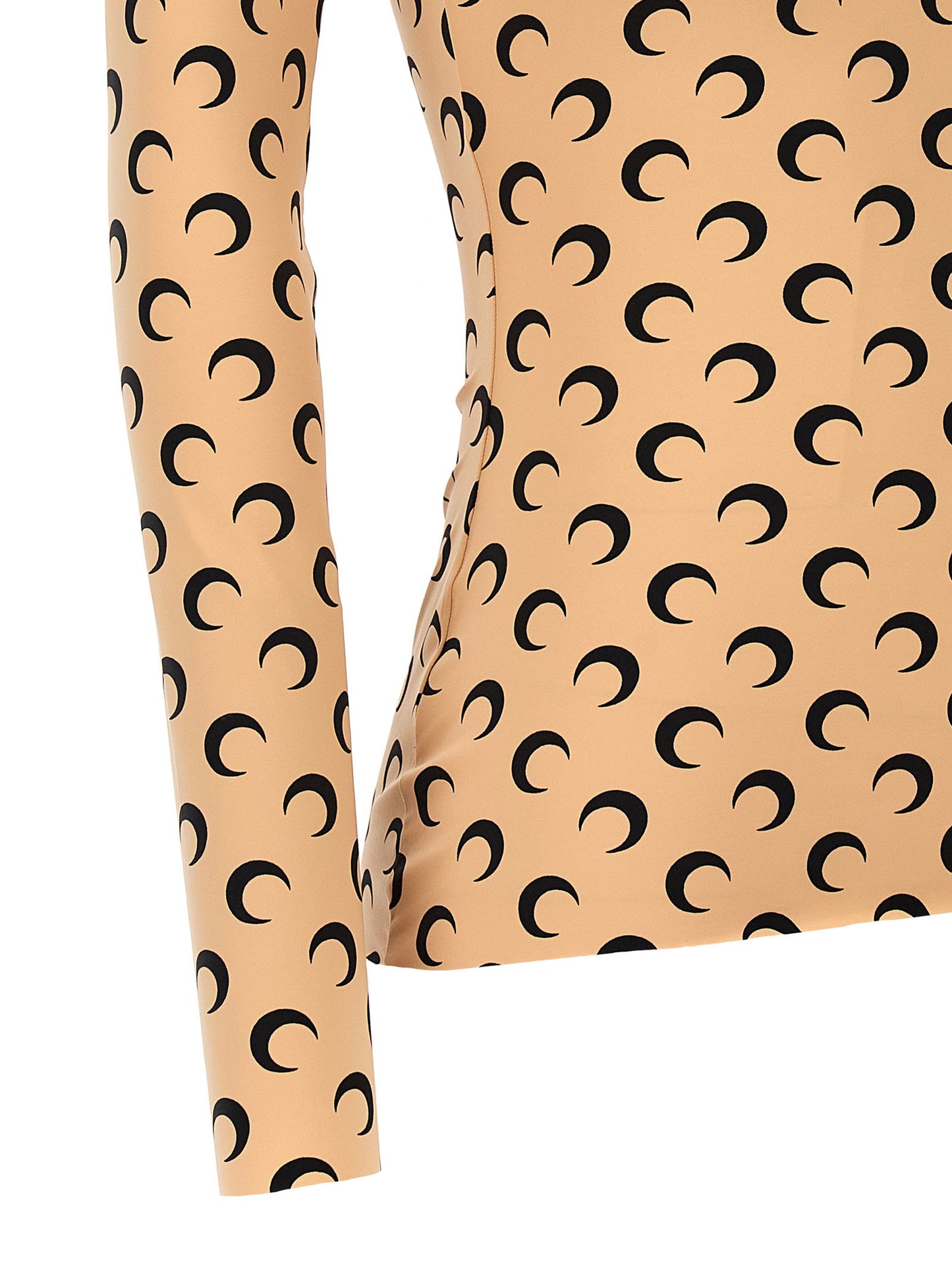 Marine Serre Moon Printed Jersey Top